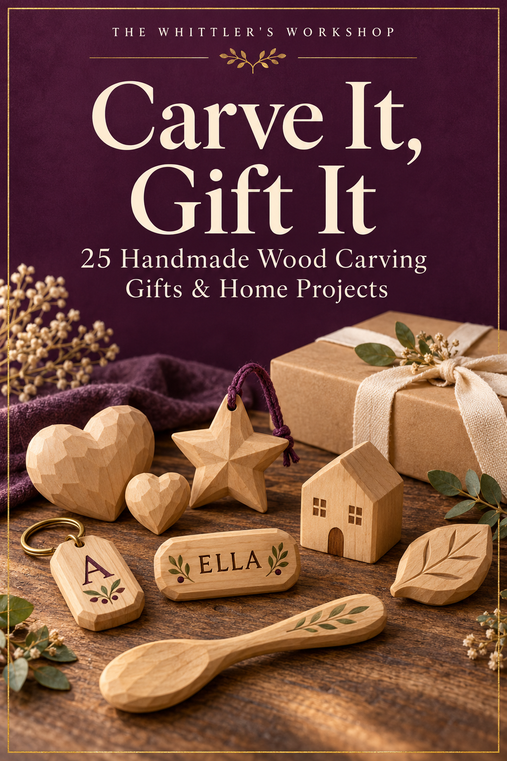 Carve It, Gift It – 25 Handmade Wood Carving Gifts & Home Projects