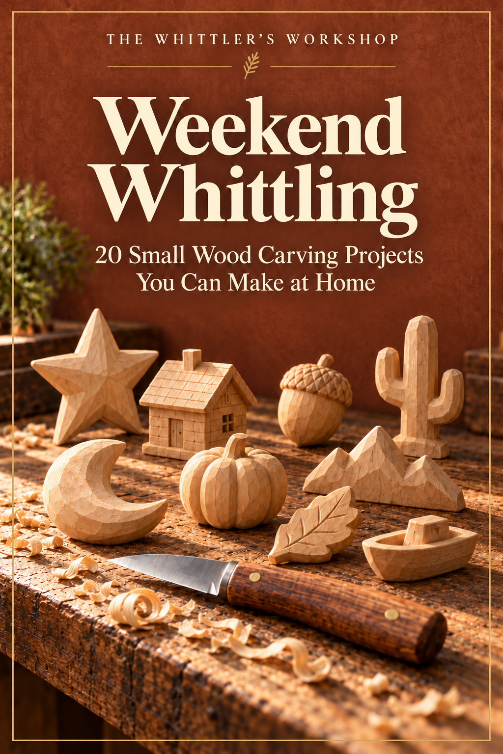 Weekend Whittling – 20 Small Wood Carving Projects You Can Make at Home
